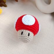 Mario Mantar Desenli Örgü Anahtarlık Amigurumi Anahtarlık ve Çanta Aksesuarı6