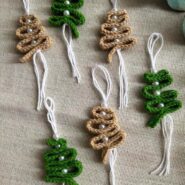 yılbaşı ağacı dekorasyoninci detaylı handmade (6 lı set) ağaç süsü yeni yıl yılbaşı ağacı2