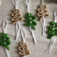 yılbaşı ağacı dekorasyoninci detaylı handmade (6 lı set) ağaç süsü yeni yıl yılbaşı ağacı4