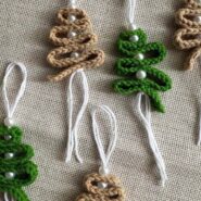 yılbaşı ağacı dekorasyoninci detaylı handmade (6 lı set) ağaç süsü yeni yıl yılbaşı ağacı5